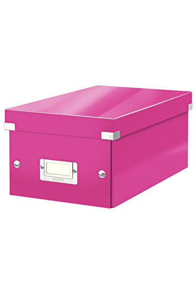Leitz Cutie Depozitare Wow Click &Amp; Store, Carton Laminat, Pliabila, Cu Ca...