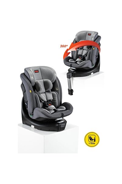 Kanz Comfort PRO I-Size 360° Isofıx Oto Koltuğu Gri