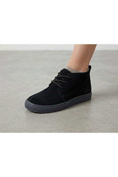 MARCO ROCCO Genuine Leather Suede Lace-Up Boots Women's Shoes
