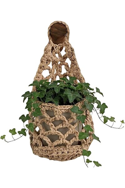 Generic Pot Hangers for Plants Boho Macrame Space Saving Storage | Plant Pot ...