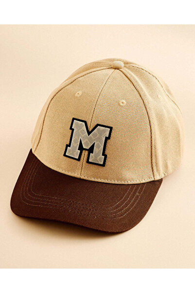 REDTAG Men Brown Embroidered Cap