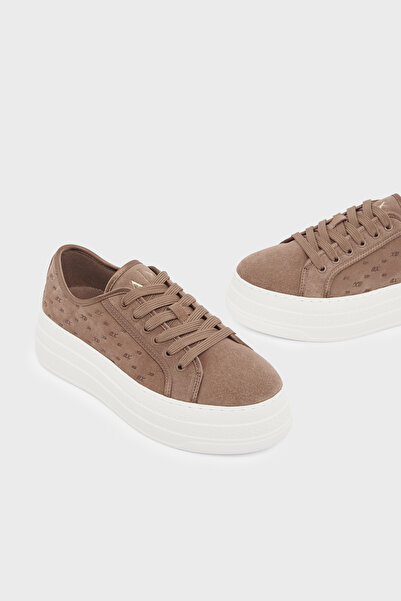Armani Exchange Süet Sneaker Ayakkabı Kadın AYAKKABI XW003070 AF27079 U6120