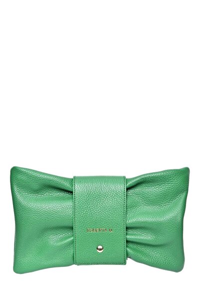 SimpleFind Roberta M Geanta piele -Janina-Verde,Geanta plic piele naturala, p...