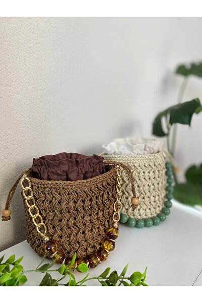 Bucket Çanta | MARKA MODEL EL YAPIMI KOVA ÇANTA