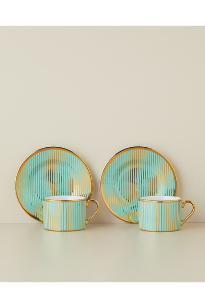 English Home Livora New Bone China 4 Parça 2 Kişilik Çay Fincanı Takımı 220 m...