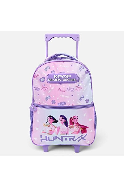 Zâna Casei Rucsac troler cu degrade lila pentru școala primară - 34x20x44cm