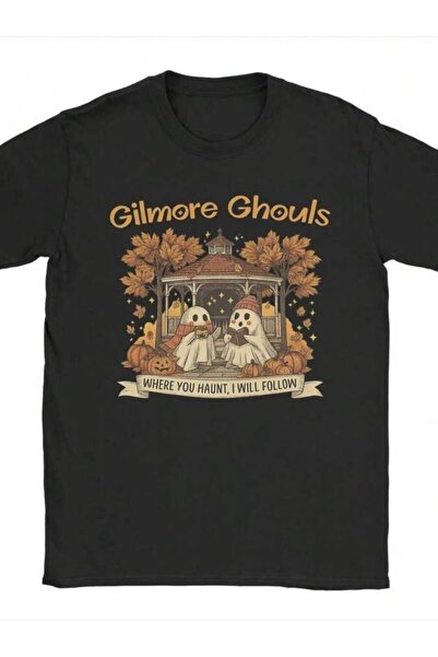 23ERVA Gilmore Ghouls Where You Haunt I Will Follow Funny Halloween Boo Graph...