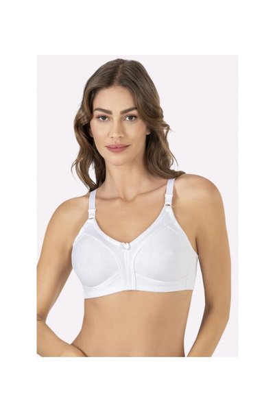 NBB LINGERIE Σουτιέν χωρίς ενίσχυση λευκό 351LEY, Μέγεθος 85B