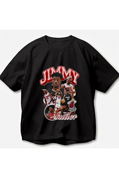 SVART WEAR Jimmy Butler Printed Vintage Y2K Retro Unisex Oversize 100% Cotton...