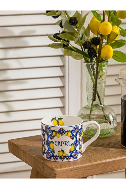 LC Waikiki Lemon Patterned Porcelain Mug 355 ml