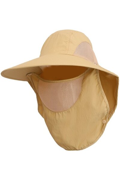 STARSTAR Fisherman's Hat - Men's Detachable Brim Wide Hiking Unisex fits head...