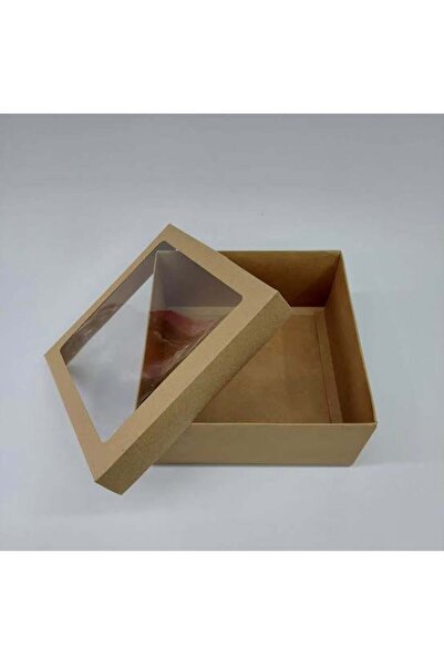 EgeConcept 30x30x10 ASETAT KAPAKLI KRAFT