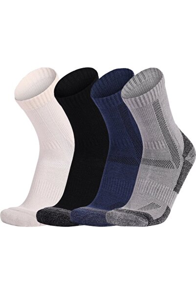 STARSTAR Hiking socks 4pc unisex 30-35 sports terry ski.
