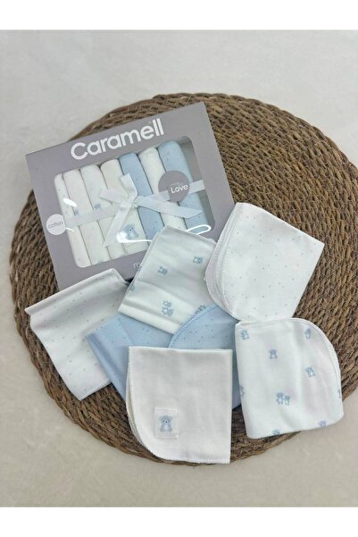 Caramell 7-Pack Mouth Wipes 100% Cotton Baby Wipes