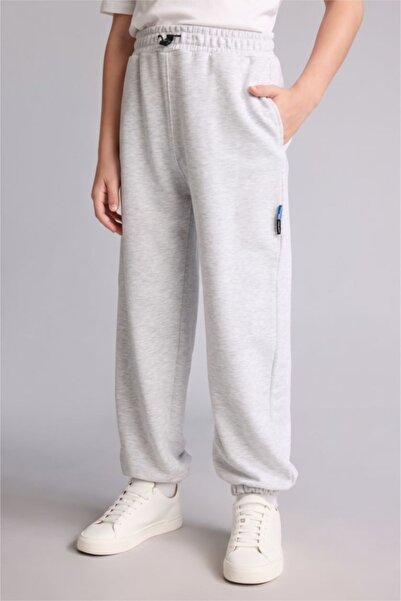 DeFacto Boy's Tracksuit Bottom H5740A8/Gr400 Optic Lt.Grey Melange
