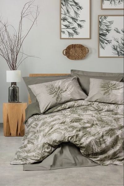 OEM Pillowcase set + pillowcase front, 100% ranforce cotton, 155x220 cm + 80x...