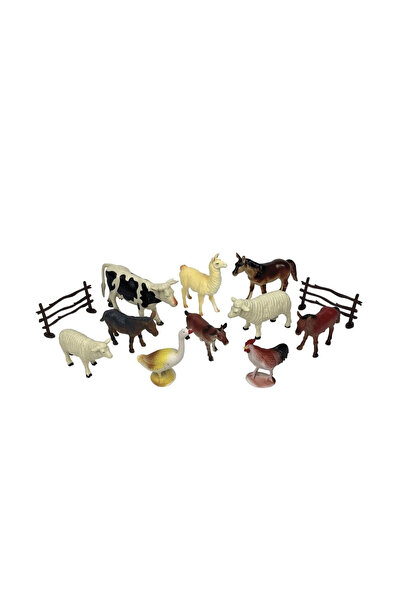 SORA GROUP Sh-5901-5904 Boxed 12Pcs Wild and Farm Animals