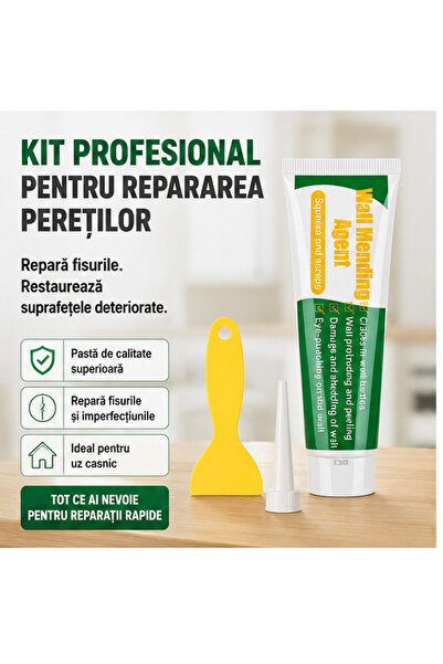 OEM Kit Reparare Pereți - Pastă pentru Fisuri și Găuri