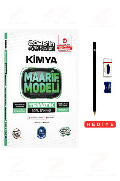 Çap Yayınları Tyt Kimya Maarif Modeli Tematik Soru Bankası 2028'in Ayak Sesle...