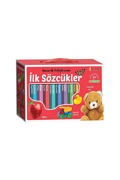 SORA GROUP 2090 Dıytoy, My First Library-My First Words 8-Piece Mini Book Set