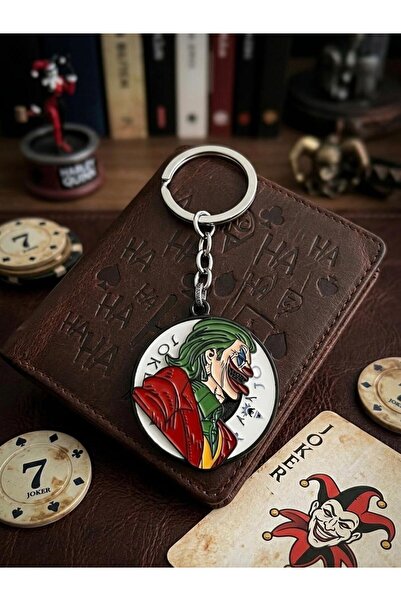 Natavanbutık 🃏   Breloc cu figurină metalică premium DC Joker