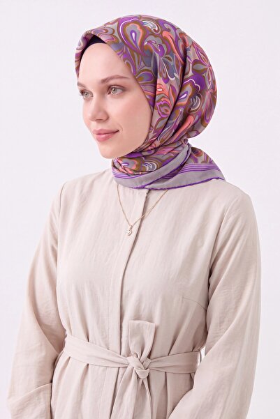 Silk Home Velora Scarf Aura Floral Dusty Pink