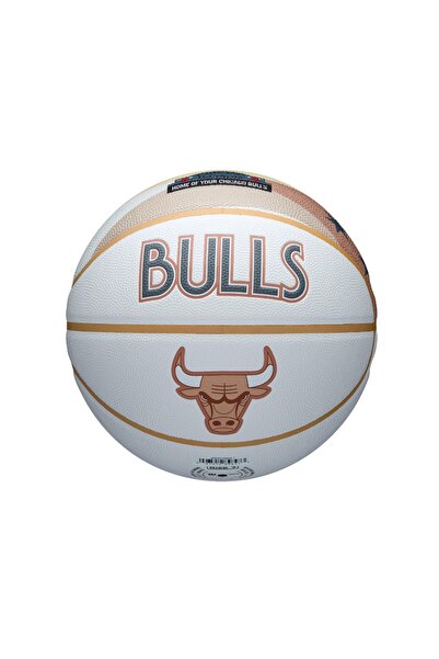 Wilson 2024 NBA ΣΕΙΡΑ ΣΥΛΛΟΓΗΣ ΟΜΑΔΩΝ ΠΟΛΗΩΝ CHI BULL 7 WZ4033805XB7 Λευκό