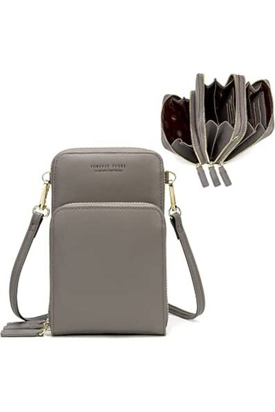 GENERAL Small Crossbody Cell Phone Purse for Women, Mini Messenger Shoulder H...