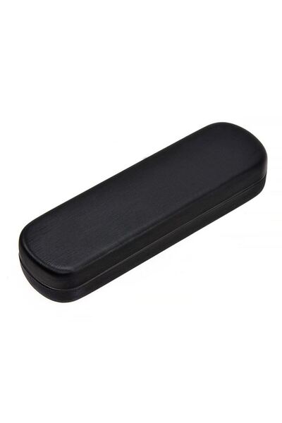 BAMI NETWORK Toc dreptunghiular dur pentru ochelari de citit negru PVC