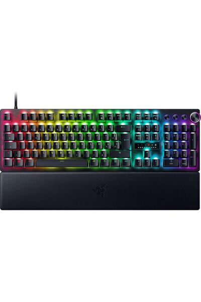 RAZER لوحة مفاتيح هنتسمان ميني للألعاب بنسبة 60% (مفاتيح بنفسجية): مفاتيح سري...