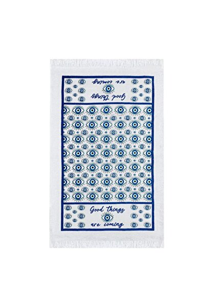 BAMI NETWORK Prosop de bucatarie bumbac alb 60x35cm model vara