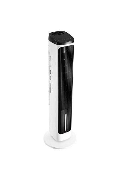 OMS Ventilator cu umidificare, alb, 40 W, Telecomandă, 308 x 1017 mm, Silenți...