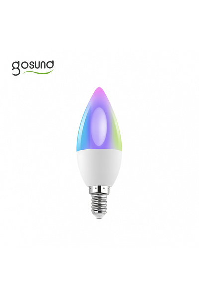 Gosund Bec LED RGB Smart WB6, RGB+CW, 5W, E14, Control prin aplicație