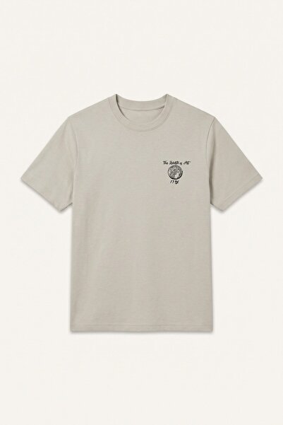 DeFacto Boxy Fit Printed Short Sleeve T-Shirt H4831Ax26Au