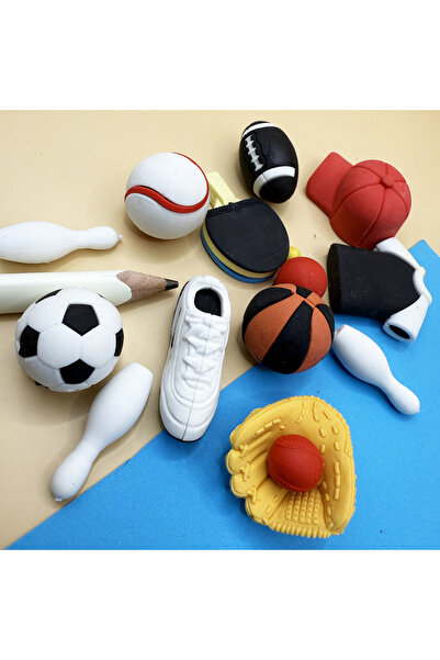 Choice 10pcs Balls Erasers for Classroom Prizes，Puzzle Eraser 3D Take Apart F...