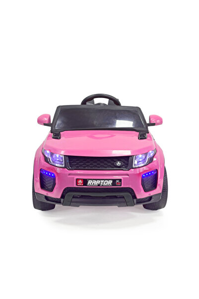 Cozibo Akar Oyuncak Akar Raptor Akülü Araba Uzaktan Kumandalı 12 V PEMBE