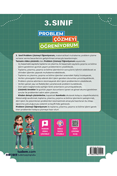 Tudem Yayınları 3. Sınıf Problem Çözmeyi Öğreniyorum