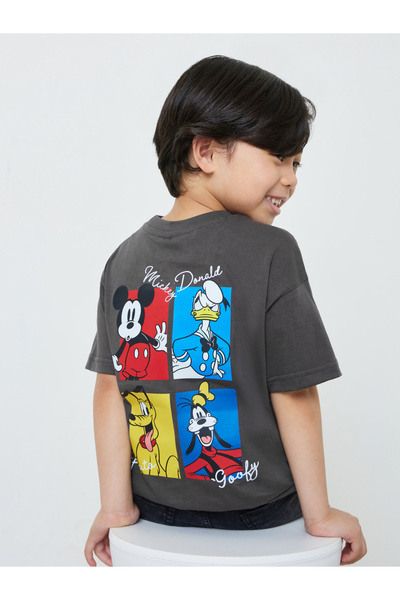 Styli Boys Oversized Mickey and Friends Graphic T-Shirt