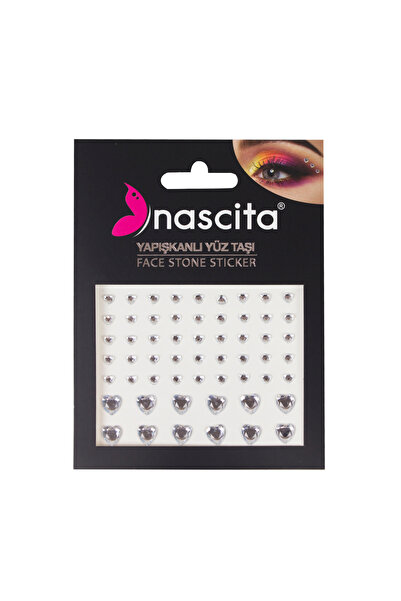 nascita Face Jewels Yüz Taşı Sticker Seti NASSTICKER0014
