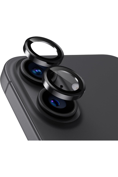 Choice24 iPhone17 black Camera Lens Protector Cover For iPhone 17 Air 17E 16E...