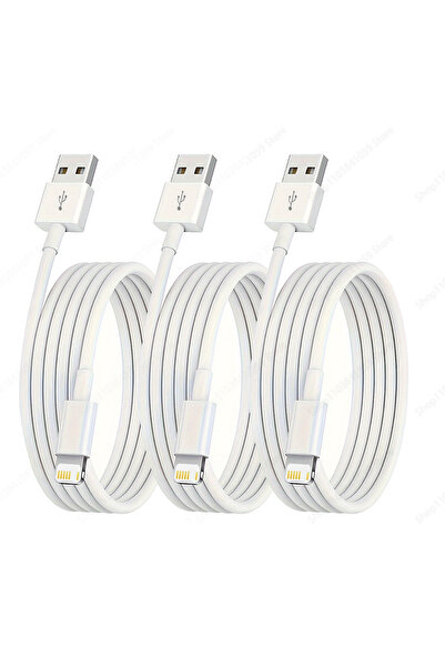 Choice1 2m 3pcs 1/3/5 PCS USB Cable for iPhone 14 13 12 11 Pro Max Plus XR Xs...
