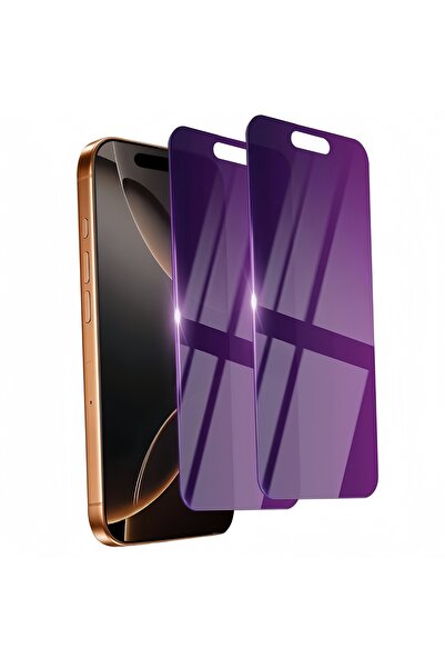Choice1 iPhone17e Anti Blue Light 2 Pieces 2 Pcs Anti-Blue Privacy Screen Pro...