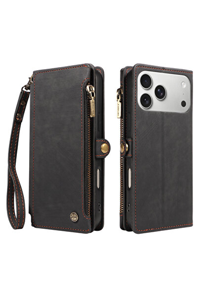 Choice3 Galaxy S26+ black PU Leather Phone Case for GalaxyS26 S25 S24 S23 S21...