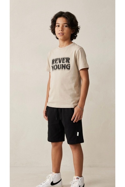 ADA YILDIZ KİDS 2-Piece Set T-Shirt and Shorts for Boys 8/12 Years