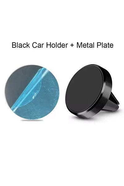 Choice4 Black Car Magnetic Holder Universal Air Vent Mount Stand Accessories ...