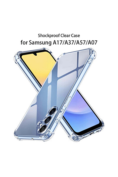 Choice1 Galaxy A17 Clear Shockproof Thick Transparent Case For A17 A37 A57 A0...