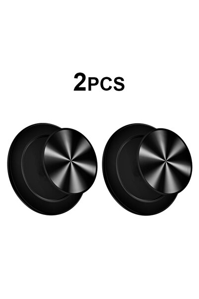 Choice3 2PCS Black 1/2PCS CD Pattern Magnetic Phone Griptok Holder, Compatibl...