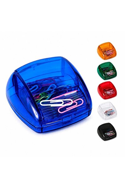 JML Suport Agrafe 9x8x4cm din plastic cu magnet rotativ, diverse culori