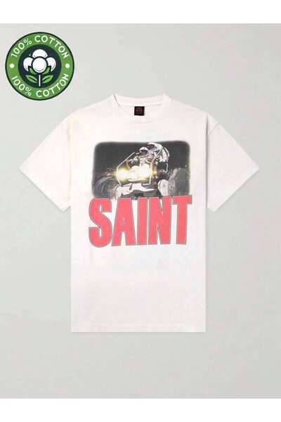 NOURAM Gelsey T-Shirt Featuring The Women'S Saintxxxx Freedom Space Logo - Ca...