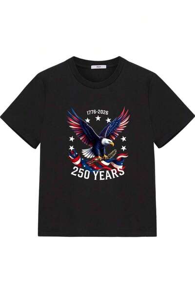 4CR 250th Anniversary Founding Of The United States T-Shirt 1776-2026 Indepen...
